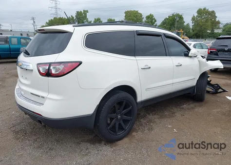 2014 Chevrolet Traverse Ltz из США, поврежденный, VIN 1GNKRJKD4EJ359381